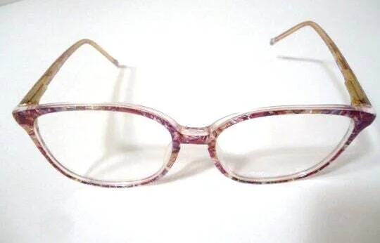 Oversized Eyeglass Frames Aristar AR6250 Violet 984 54-16 140 Lot 31 Large Retro 3
