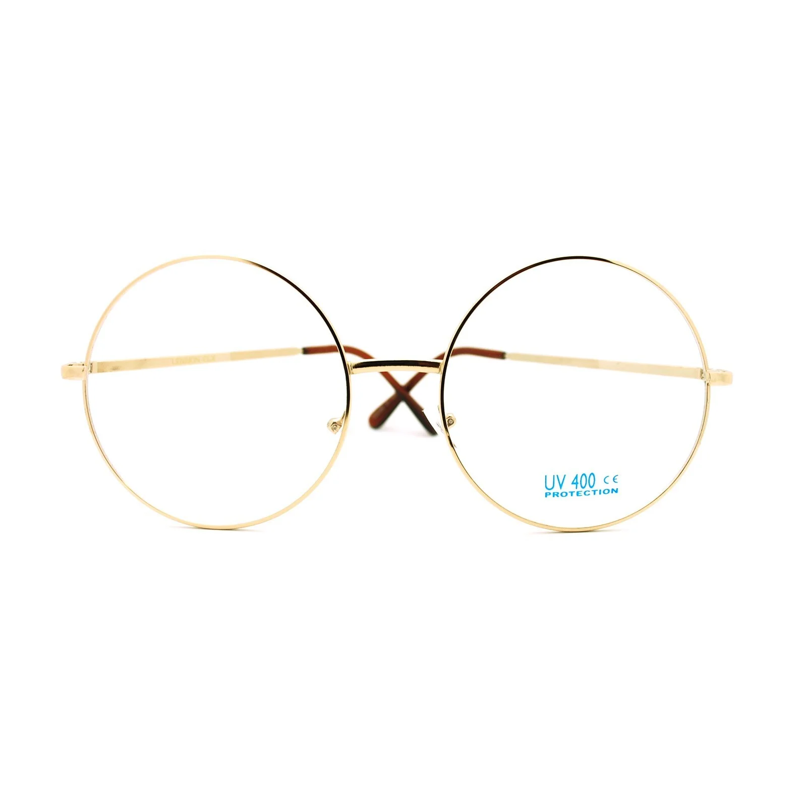 Oversized Glossy Round Circle Clear XL BOHO Huge Glasses Eyeglasses Frames 1734 4