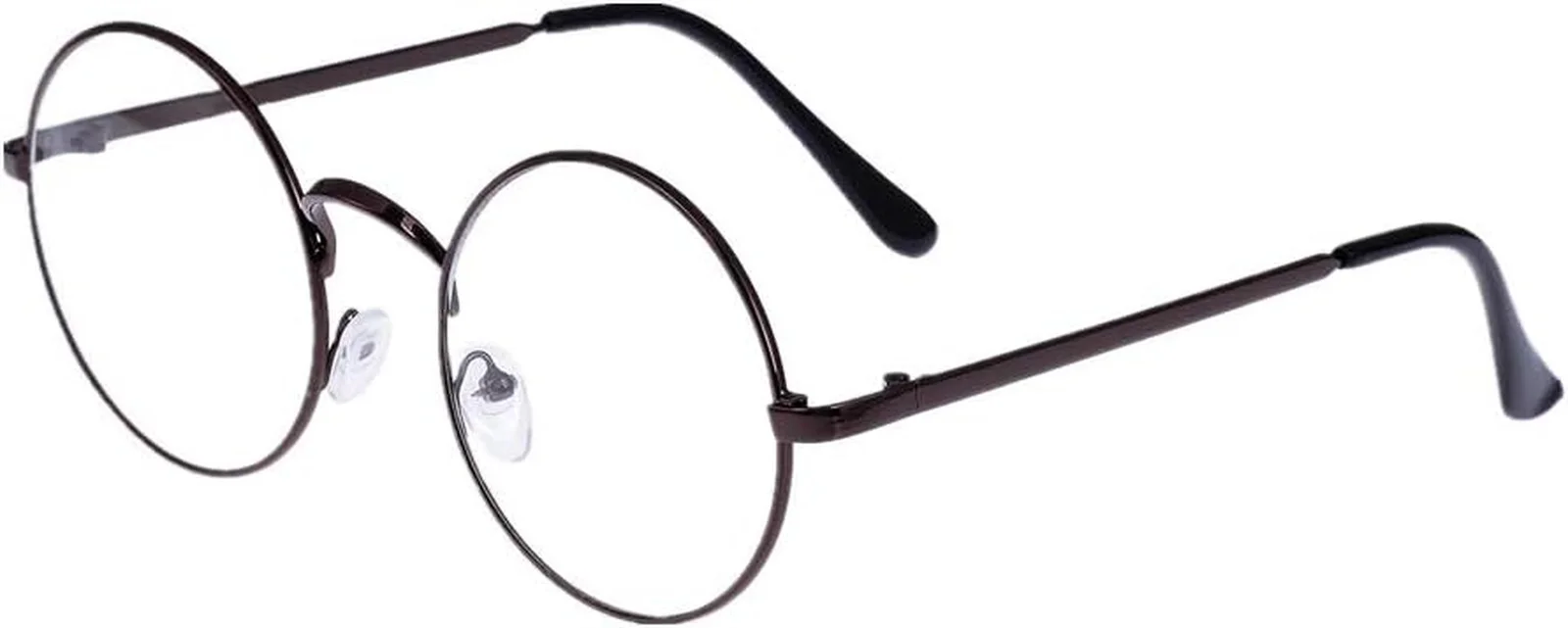 Oversized XXL Round Circle Clear Huge Women Designer Eyeglasses 100 % UVA 3